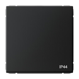 Systeme Electric ArtGallery Карбон Переключатель 1-клавишный IP44, 10АХ, механизм, быстрозажим. клем.