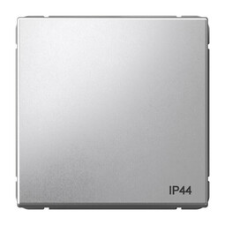 Systeme Electric ArtGallery Алюминий Переключатель 1-клавишный IP44, 10АХ, механизм, быстрозажим. клем.